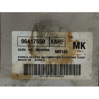 Recambio de centralita motor uce para chevrolet kalos 1.4 cat referencia OEM IAM 96417550  