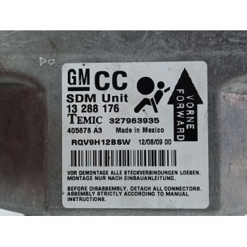 Recambio de centralita airbag para opel astra h (a04) 1.3 cdti (l48) referencia OEM IAM 13288176  