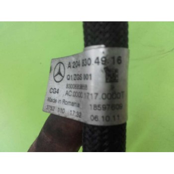 Recambio de tubos aire acondicionado para mercedes-benz clase c (w204) lim. c 220 cdi blueefficiency (204.002) referencia OEM IA