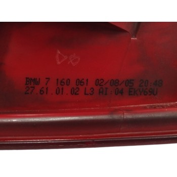 Recambio de piloto trasero izquierdo para bmw serie 3 touring (e91) 2.0 16v diesel referencia OEM IAM 7160061  