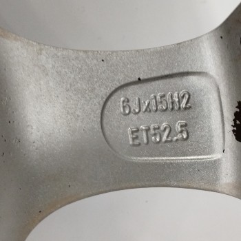 Recambio de llanta para ford fusion (cbk) 1.4 tdci cat referencia OEM IAM XS4JGA 6JX15H2 ET52,5 4H 4X108