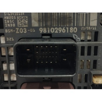 Recambio de caja reles / fusibles para citroën c4 picasso 1.6 blue-hdi fap referencia OEM IAM 9810296180  