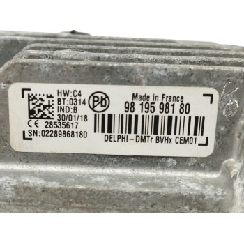 Recambio de modulo electronico para citroën c4 picasso 1.6 blue-hdi fap referencia OEM IAM 9819598180 START STOP 