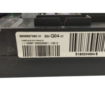 Recambio de caja reles / fusibles para citroën c4 picasso 1.6 blue-hdi fap referencia OEM IAM 9806687980 S180204004B 