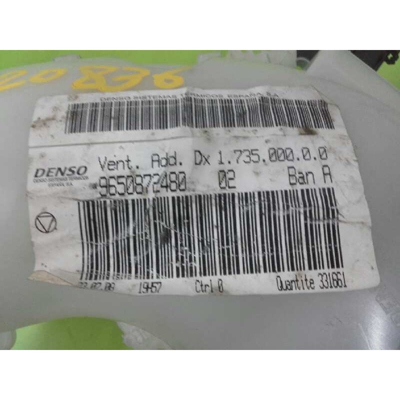 MOTOR CALEFACCION TRASERO DERECHO