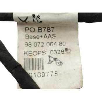 Recambio de sensor de aparcamiento para citroën c4 grand picasso 1.2 12v e-thp / puretech referencia OEM IAM 9807206480 KIT TRAS