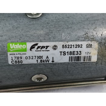 Recambio de motor arranque para opel astra h (a04) 1.3 cdti (l48) referencia OEM IAM 55221292  