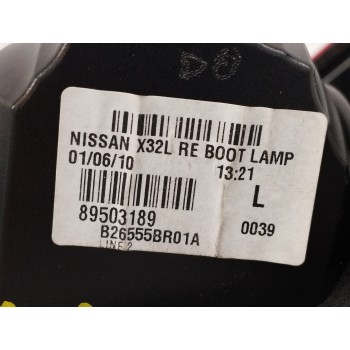 Recambio de piloto trasero izquierdo interior para nissan qashqai (j10) 2.0 dci turbodiesel cat referencia OEM IAM 26555BR01A  