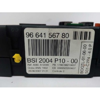Recambio de caja reles / fusibles para citroën c3 1.1 referencia OEM IAM 9664156780  
