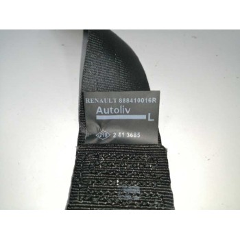 Recambio de cinturon seguridad trasero izquierdo para renault megane iii berlina 5 p 1.2 16v referencia OEM IAM 888410016R  