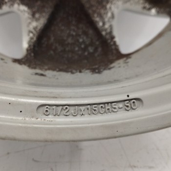 Recambio de llanta para renault safrane (b54) 2.2 turbodiesel referencia OEM IAM 7700418655 6,5JX15CH5ET50 5H 5X110