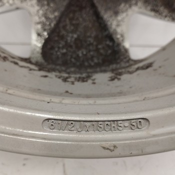 Recambio de llanta para renault safrane (b54) 2.2 turbodiesel referencia OEM IAM 7700418655 6,5JX15CH5ET50 5H 5X110