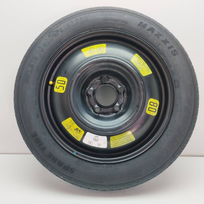 Recambio de neumatico repuesto para citroën c4 picasso 1.2 12v e-thp referencia OEM IAM 28AR1 3,5BX16 ET32 5H 5X105