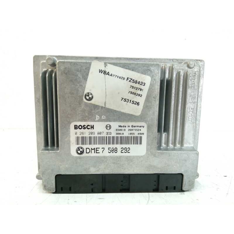 Recambio de centralita motor uce para bmw serie 3 berlina (e46) 2.0 16v referencia OEM IAM 7508292 0261209007 