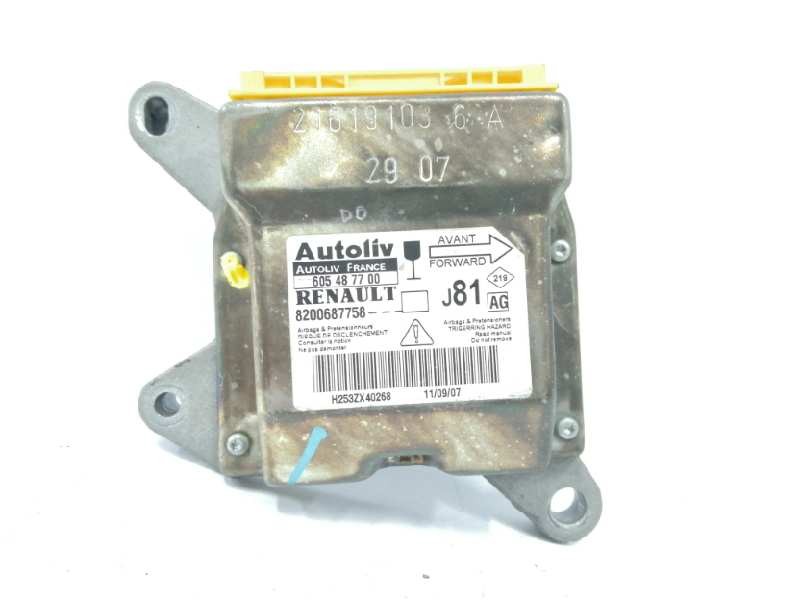 Recambio de centralita airbag para renault espace iv (jk0) 2.0 dci diesel cat referencia OEM IAM 8200687758 605487700 