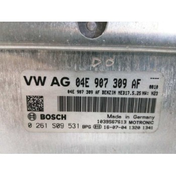 Recambio de centralita motor uce para seat ibiza (6p1) 1.2 tsi referencia OEM IAM 04E907309AF 0261S09531 