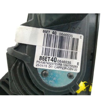 Recambio de potenciometro pedal para citroën c4 picasso 1.6 blue-hdi fap referencia OEM IAM 9674829780  