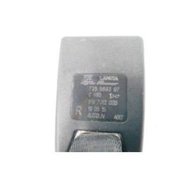 Recambio de enganche cinturon derecho para fiat panda (319) 1.3 16v m-jet cat referencia OEM IAM 735569397 TRASERO 