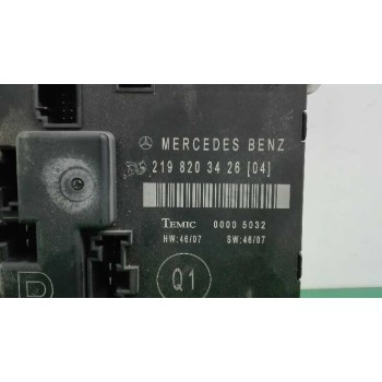 Recambio de modulo confort para mercedes-benz clase cls (w219) 320 cdi (219.322) referencia OEM IAM 2198203426  