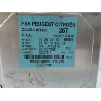 Recambio de modulo electronico para citroën c2 furio referencia OEM IAM 9650836780 CENTRALITA DIRECCION 6900000498