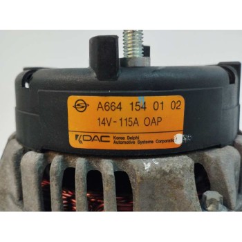 Recambio de alternador para ssangyong actyon 2.0 td cat referencia OEM IAM A6641540102 115A 
