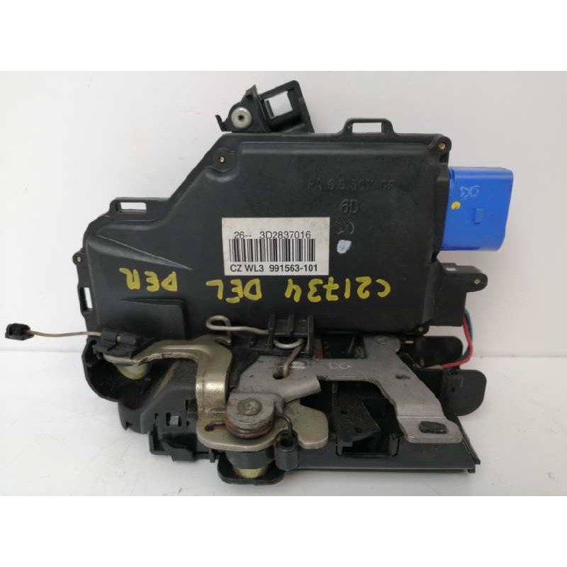 Recambio de cerradura puerta delantera derecha para volkswagen touareg (7la) tdi r5 referencia OEM IAM 3D2837016  