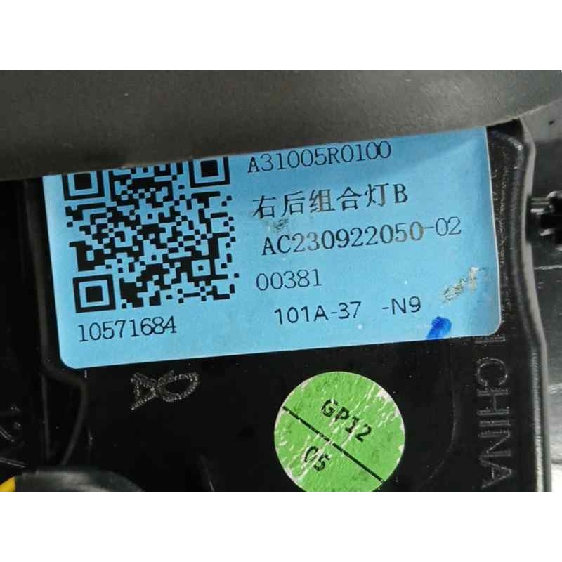 PILOTO TRASERO DERECHO INTERIOR