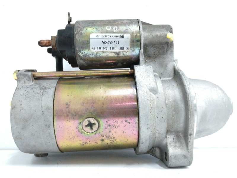 Recambio de motor arranque para ssangyong musso 2.9 turbodiesel cat referencia OEM IAM 6611513401  