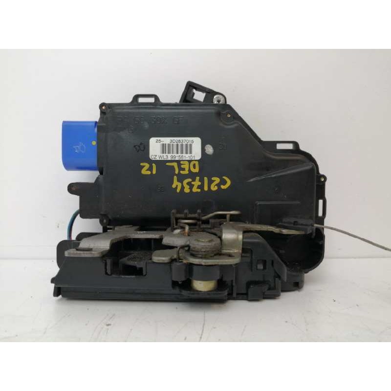 Recambio de cerradura puerta delantera izquierda para volkswagen touareg (7la) tdi r5 referencia OEM IAM 3D2837015 VEHICULO INGL