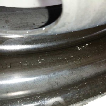 Recambio de neumatico repuesto para nissan micra (k12e) 1.2 cat referencia OEM IAM 40300AX677 14X4TFHX40 