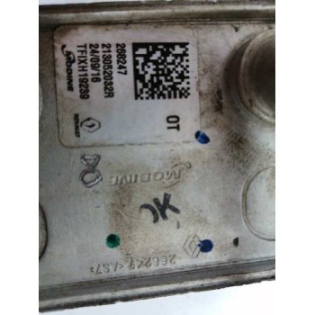 Recambio de enfriador aceite motor para renault captur 0.9 energy referencia OEM IAM 213052032R  
