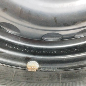 Recambio de neumatico repuesto para para varios modelos referencia OEM IAM RRC110007 6,5JX15 5H 5X100