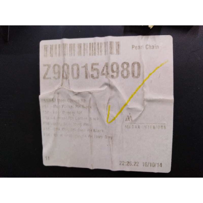 GUARNECIDO PUERTA DELANTERA DERECHA 5141 7312062