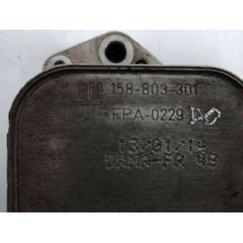 Recambio de enfriador aceite motor para opel meriva b 1.6 cdti dpf referencia OEM IAM 55573795 158803301 