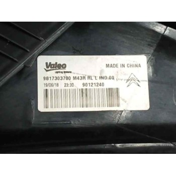 Recambio de piloto trasero izquierdo para citroën c-elysee (dd_) 1.6 vti 115 (ddnfp0, ddnfp6, ddnfp9) referencia OEM IAM 9817303