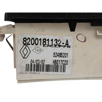 Recambio de mando climatizador para renault laguna ii grandtour (kg0) 1.9 dci diesel referencia OEM IAM 8200181132 OBSERVAR FOTO