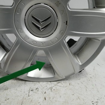 Recambio de llanta para citroën c4 berlina 1.6 16v hdi fap referencia OEM IAM 5402K4 6,5JX16CH4 ET26 4H 4X108