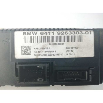 Recambio de mando climatizador para bmw serie 1 berlina (e81/e87) 116d referencia OEM IAM 64119263303 9263303 A2C32355700