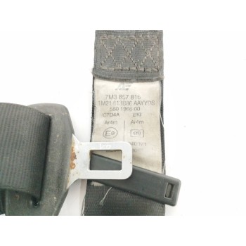 Recambio de cinturon seguridad trasero derecho para seat alhambra (7v9) sport referencia OEM IAM 7M3857816  