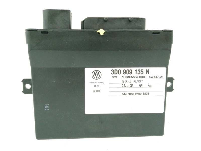 Recambio de modulo electronico para volkswagen touareg (7la) 3.0 v6 tdi dpf referencia OEM IAM 3D0909135N 5WK47021 Recambio de modulo electronico para volkswagen touareg (7la) 3.0 v6 tdi dpf referencia OEM IAM 3D0909135N 5WK47021