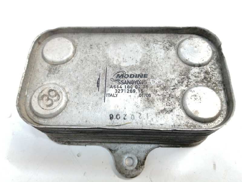 Recambio de enfriador aceite motor para ssangyong rodius xdi deluxe 4wd referencia OEM IAM A6641800265 Recambio de enfriador aceite motor para ssangyong rodius xdi deluxe 4wd referencia OEM IAM A6641800265