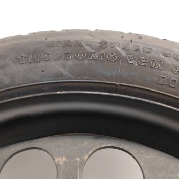 Recambio de neumatico repuesto para para varios modelos referencia OEM IAM 2160132 4,00BTX16H2 ET41 5H 5X110