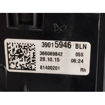 Recambio de piloto trasero derecho para opel astra k lim. 5türig 1.6 cdti dpf referencia OEM IAM 39015946  