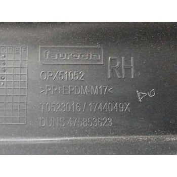 Recambio de guarnecido puerta delantera derecha para citroën c3 aircross 1.2 12v e-thp / puretech referencia OEM IAM T0523016 17