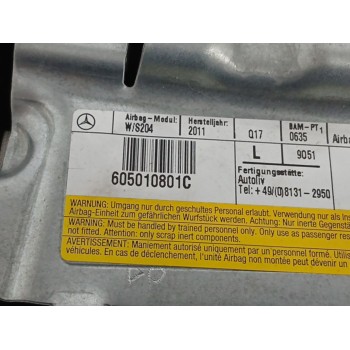 Recambio de airbag lateral delantero izquierdo para mercedes-benz clase c (w204) lim. c 180 cdi blueefficiency (204.000) referen