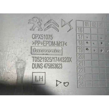 Recambio de guarnecido puerta trasera izquierda para citroën c3 aircross 1.2 12v e-thp / puretech referencia OEM IAM T0521925 17