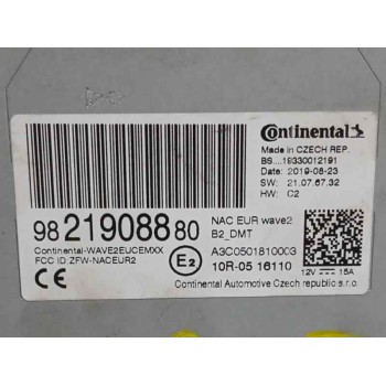 Recambio de sistema navegacion gps para citroën c3 aircross 1.2 12v e-thp / puretech referencia OEM IAM 9821908880 A3C0501810003