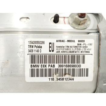 Recambio de airbag delantero derecho para bmw serie 1 berlina (e81/e87) 116d referencia OEM IAM 399168698030 30375380A 