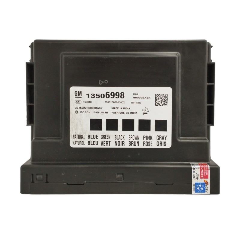 Recambio de modulo electronico para opel astra k lim. 5türig 1.6 cdti dpf referencia OEM IAM 13506998 F00HJ01399 