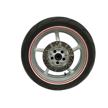 Recambio de rueda trasera para yamaha fz 1 / fz 6 fazer fz 6 s2  (rj14) referencia OEM IAM 5SL253380098 180/55ZR17 CXMT5.50